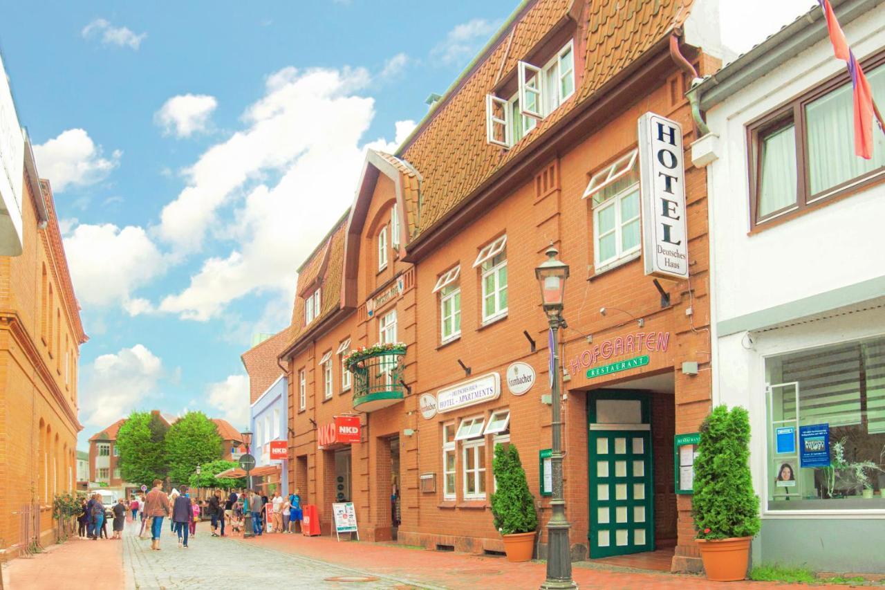 הייליגנהאפן Hotel Deutsches Haus מראה חיצוני תמונה
